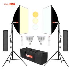 Набір Led Студійного Світла Софтбокс 2 шт. PhotoProof 50x70см - 300Ват.